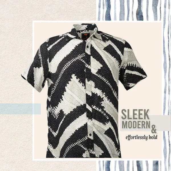 Mens Black Casual Shirt GD