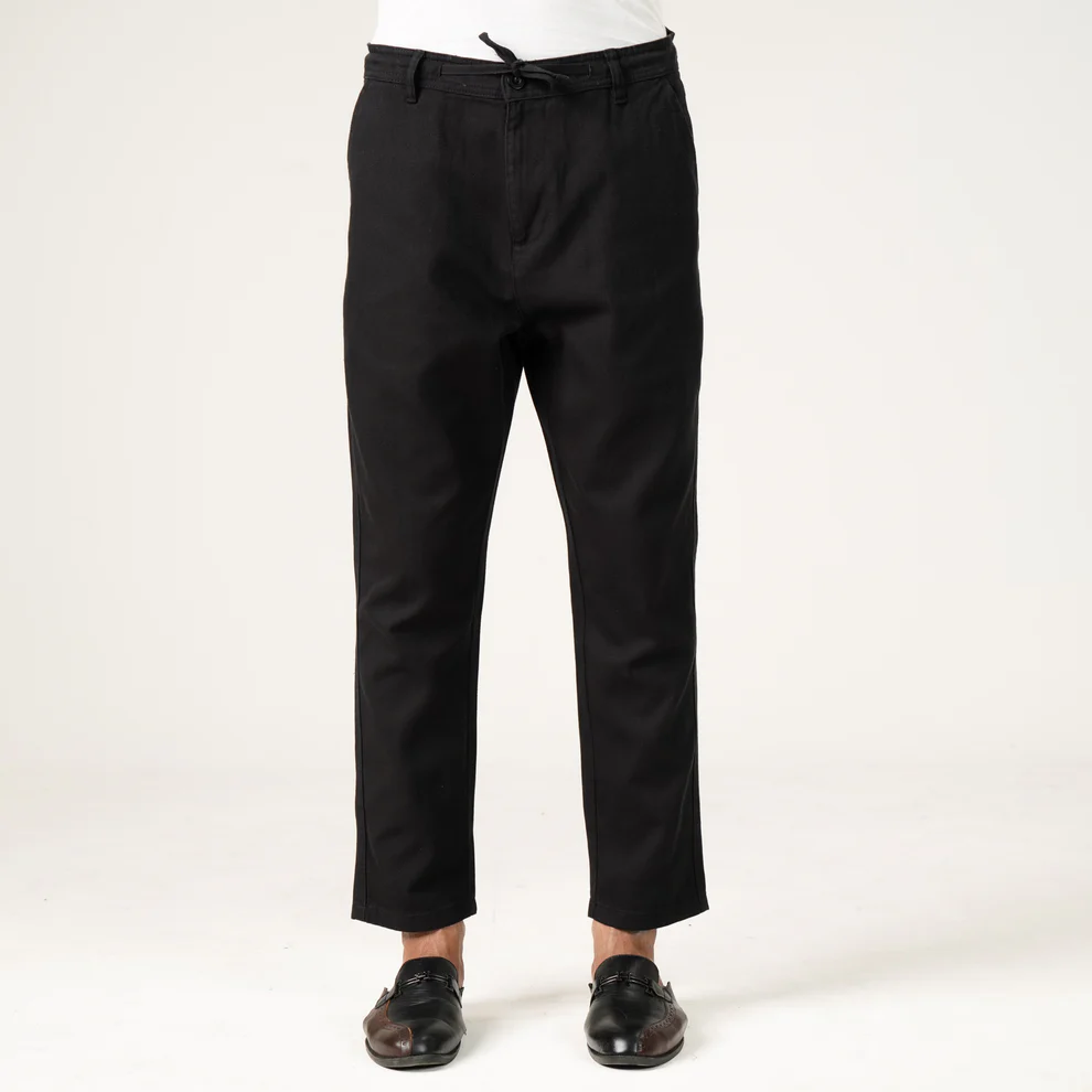 Mens Black Pant Pajama