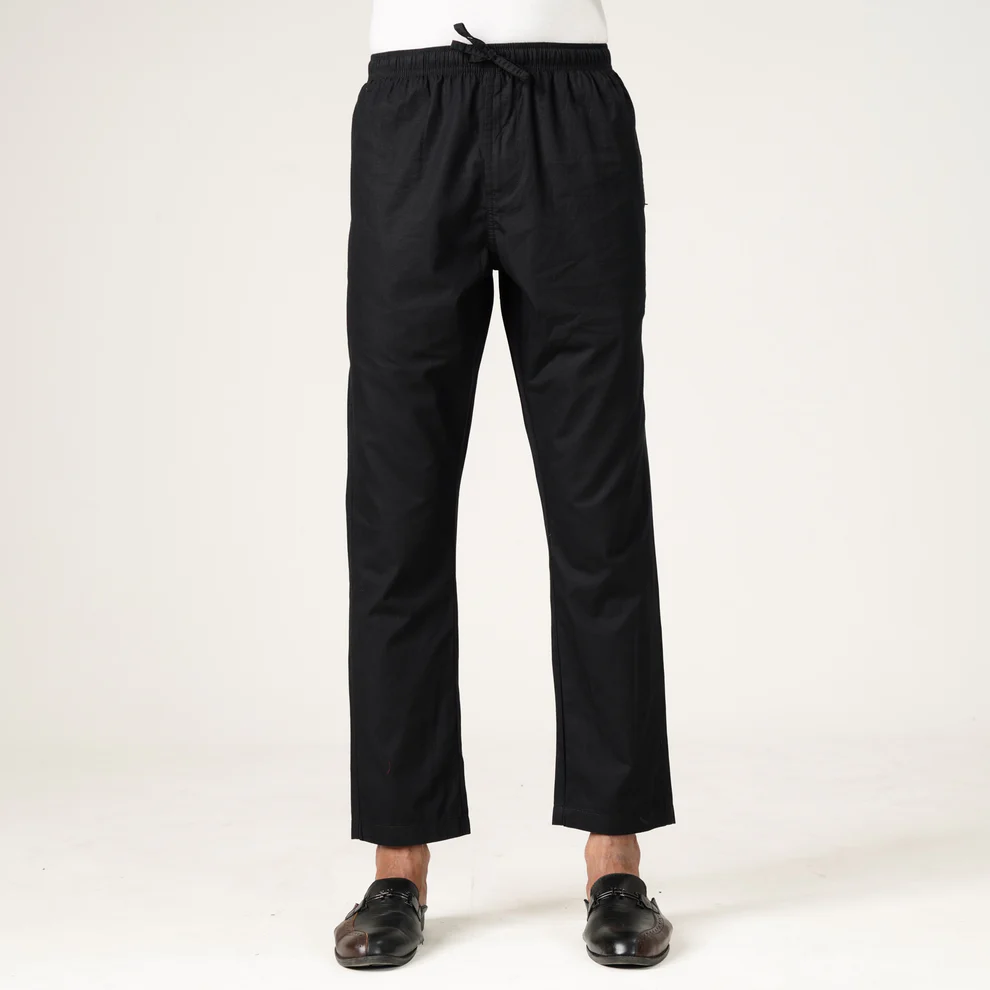 Mens Black Trouser Pajama