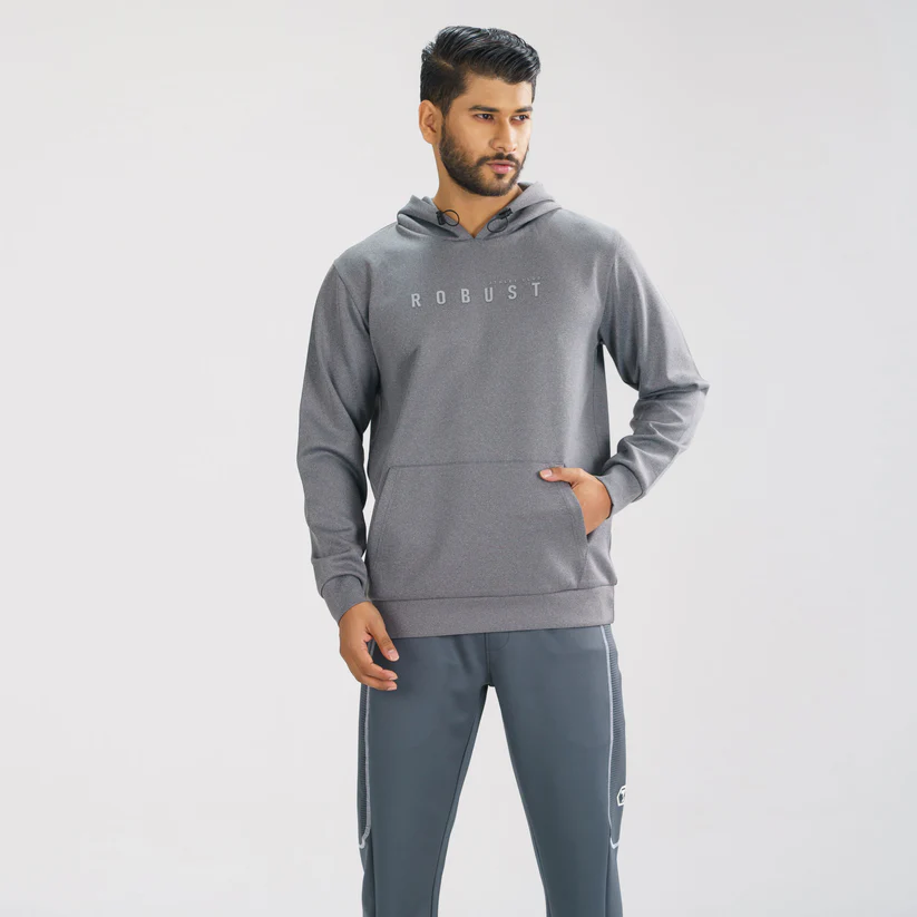 Mens Gray Hoodie 