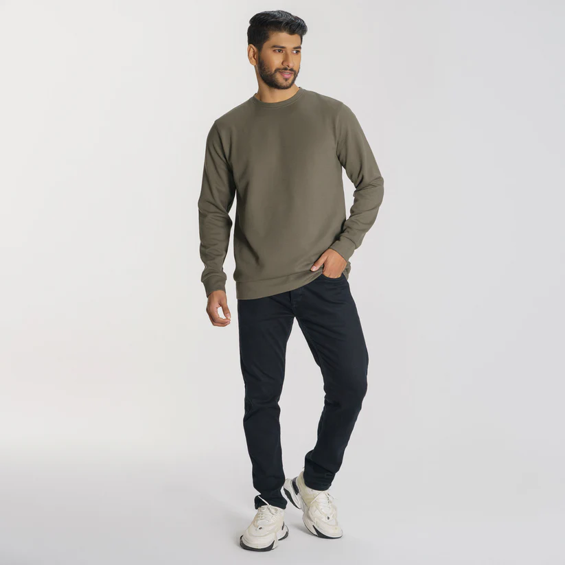 Mens Sea Green Sweatshirt