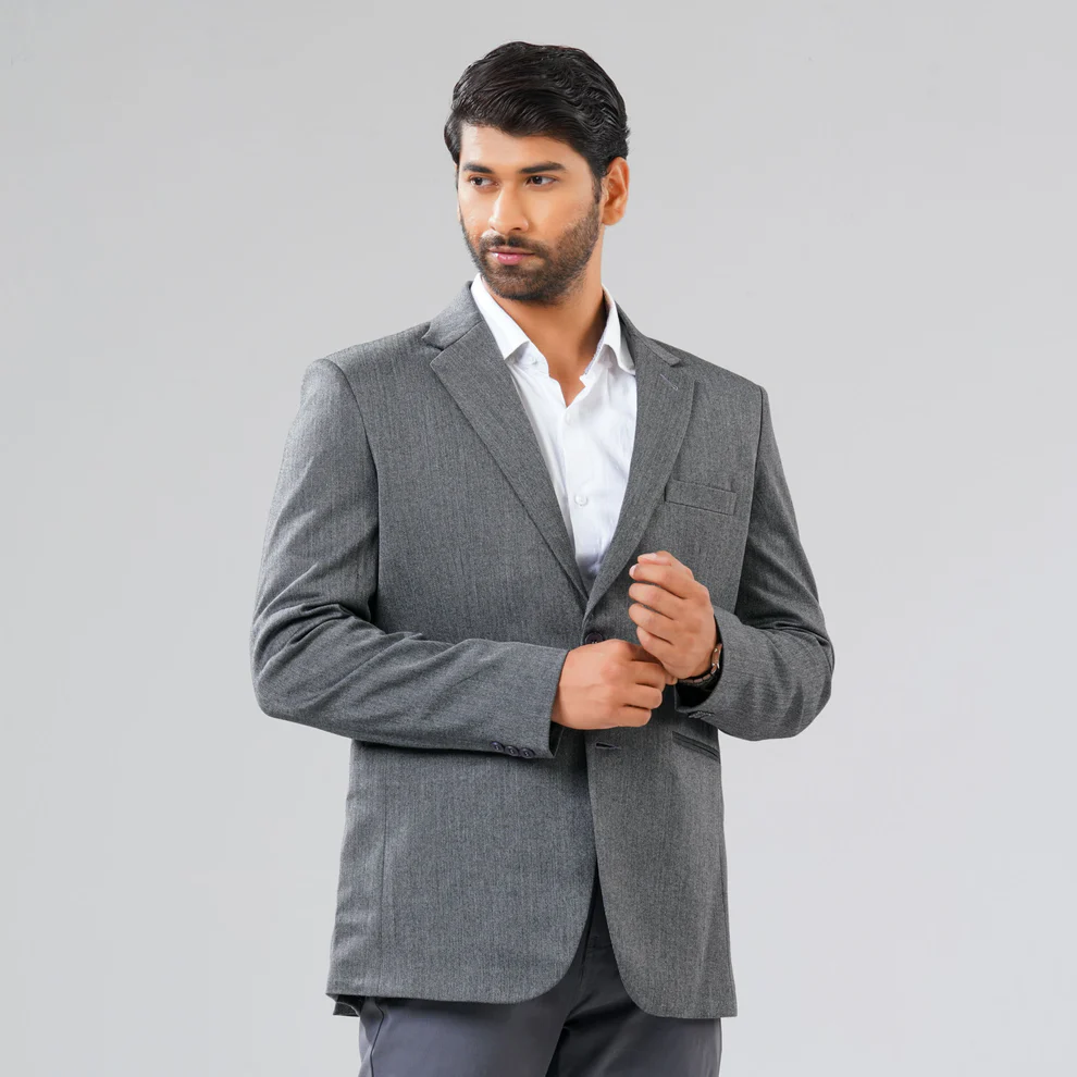 Men's Charcoal Blazer  (S)
