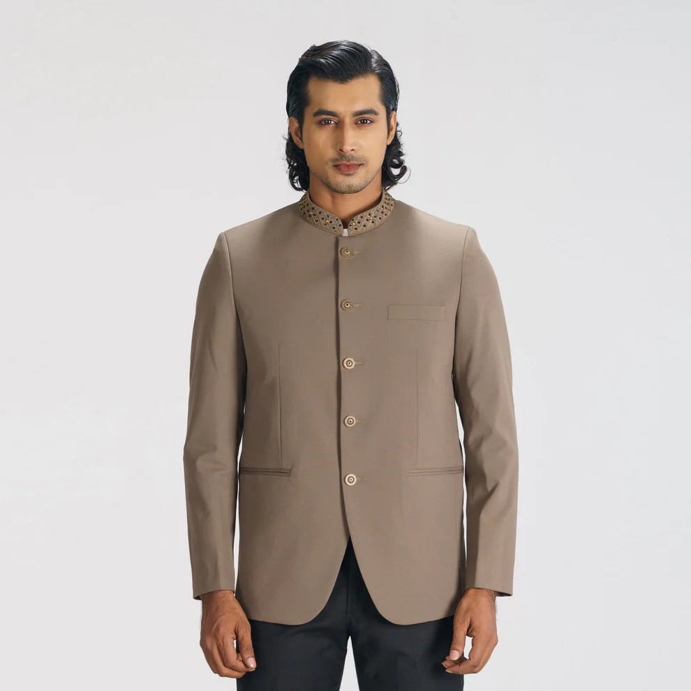 Men's Dark Mocha Prince Coat (S)